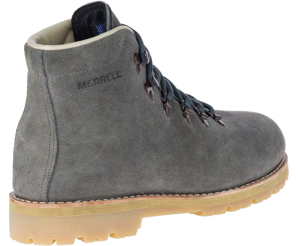 Merrell Støvler Herre - Wilderness Usa Suede - Grå - RDT097312